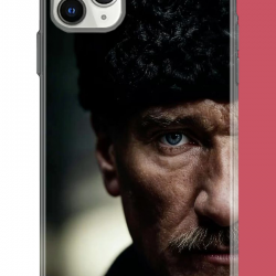 iPhone 11 Pro Max Uyumlu Atatürk4 UV Baskılı Silikon Kılıf