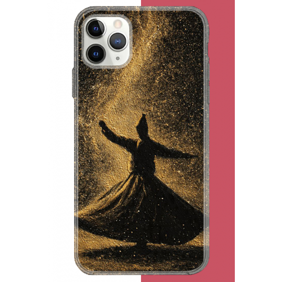 iPhone 11 Pro Max Uyumlu Semazen UV Baskılı Silikon Kılıf