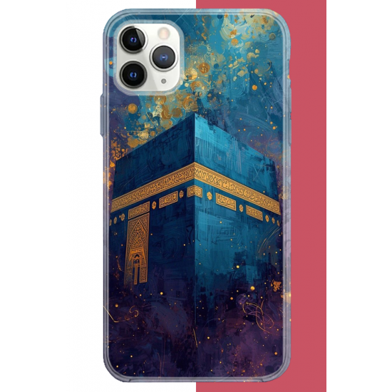 iPhone 11 Pro Max Uyumlu Kabe1 UV Baskılı Silikon Kılıf