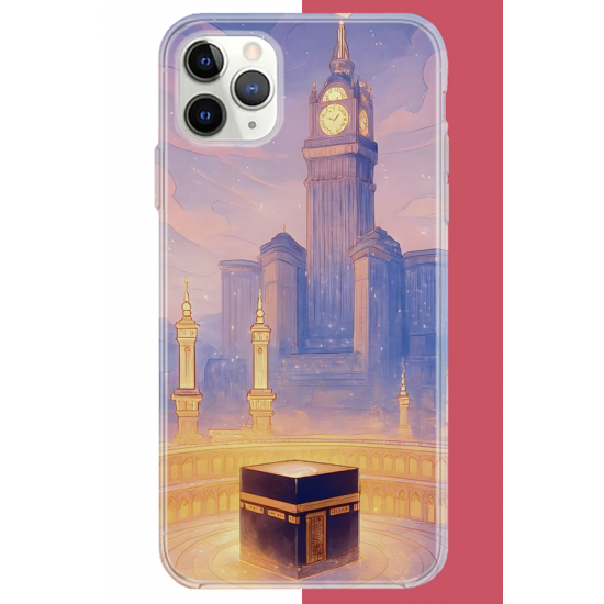 iPhone 11 Pro Max Uyumlu Kabe3 UV Baskılı Silikon Kılıf