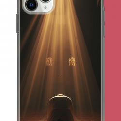 iPhone 11 Pro Max Uyumlu Huzur Dua UV Baskılı Silikon Kılıf