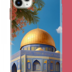 iPhone 11 Pro Max Uyumlu Kudüs3 UV Baskılı Silikon Kılıf