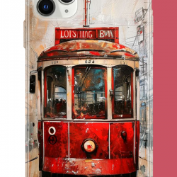 iPhone 11 Pro Max Uyumlu Taksim Tramvay UV Baskılı Silikon Kılıf