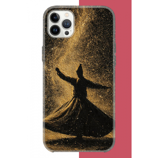 iPhone 12 PRO MAX Uyumlu Semazen UV Baskılı Silikon Kılıf