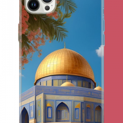 iPhone 12 PRO MAX Uyumlu Kudüs3 UV Baskılı Silikon Kılıf