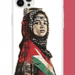iPhone 12 PRO MAX Uyumlu Filistin2 UV Baskılı Silikon Kılıf