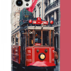 iPhone 12 PRO MAX Uyumlu Taksim1 UV Baskılı Silikon Kılıf
