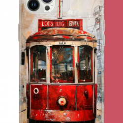 iPhone 12 PRO MAX Uyumlu Taksim Tramvay UV Baskılı Silikon Kılıf