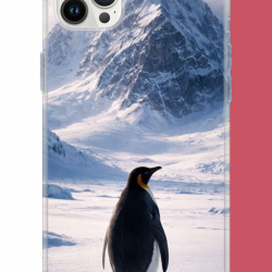iPhone 12 PRO MAX Uyumlu nihilist Penguen2 UV Baskılı Silikon Kılıf