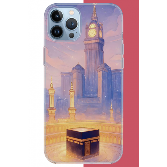 iPhone 13 PRO MAX Uyumlu Kabe3 UV Baskılı Silikon Kılıf