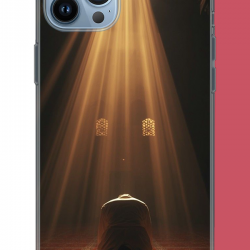 iPhone 13 PRO MAX Uyumlu Huzur Dua UV Baskılı Silikon Kılıf