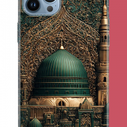 iPhone 13 PRO MAX Uyumlu Kudüs2 UV Baskılı Silikon Kılıf