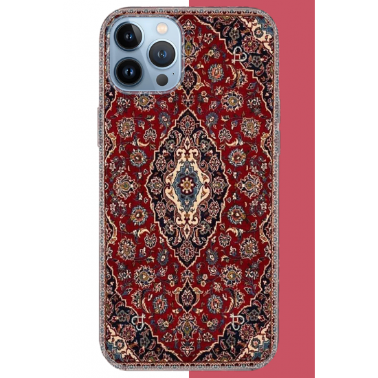 iPhone 13 PRO MAX Uyumlu Halı3 UV Baskılı Silikon Kılıf