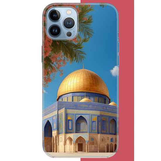 iPhone 13 PRO MAX Uyumlu Kudüs3 UV Baskılı Silikon Kılıf iPhone 13 PRO MAX Uyumlu Kudüs3 UV Baskılı Silikon Kılıf