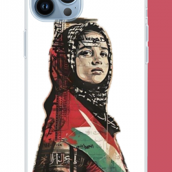 iPhone 13 PRO MAX Uyumlu Filistin2 UV Baskılı Silikon Kılıf