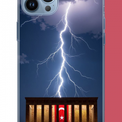 iPhone 13 PRO MAX Uyumlu Anıtkabir UV Baskılı Silikon Kılıf
