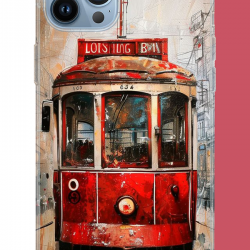 iPhone 13 PRO MAX Uyumlu Taksim Tramvay UV Baskılı Silikon Kılıf
