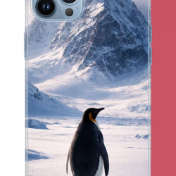iPhone 13 PRO MAX Uyumlu nihilist Penguen2 UV Baskılı Silikon Kılıf