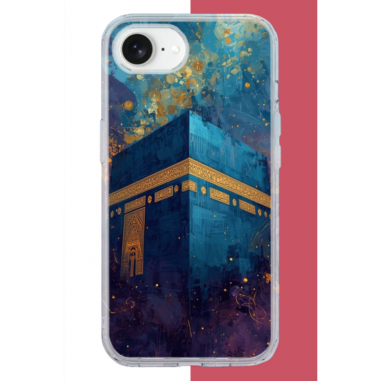 iPhone 16E Uyumlu Kabe1 UV Baskılı Silikon Kılıf