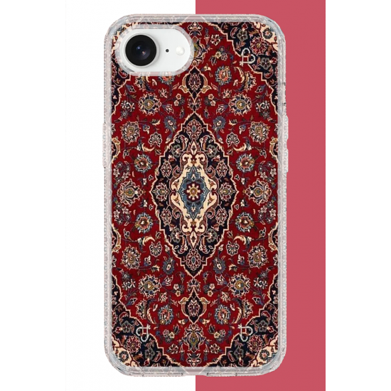 iPhone 16E Uyumlu Halı3 UV Baskılı Silikon Kılıf