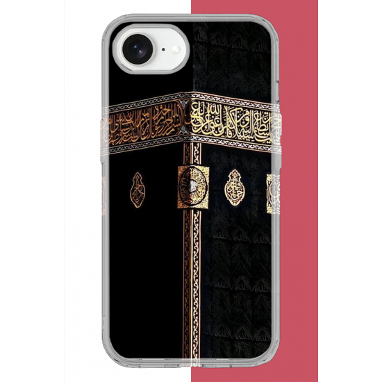 iPhone 16E Uyumlu Kabe4 UV Baskılı Silikon Kılıf