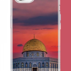 iPhone 16E Uyumlu Kudüs4 UV Baskılı Silikon Kılıf