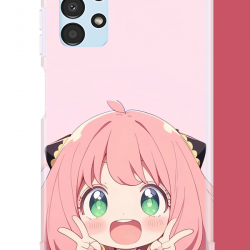 Samsung Galaxy A13 Uyumlu kawaii küçük kız2 UV Baskılı Silikon Kılıf