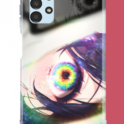 Samsung Galaxy A13 Uyumlu anime göz UV Baskılı Silikon Kılıf Samsung Galaxy A13 Uyumlu anime göz UV Baskılı Silikon Kılıf