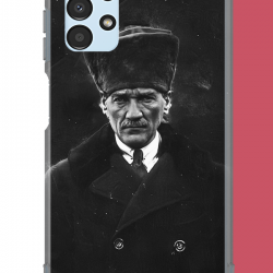 Samsung Galaxy A13 Uyumlu atatürk 2 UV Baskılı Silikon Kılıf