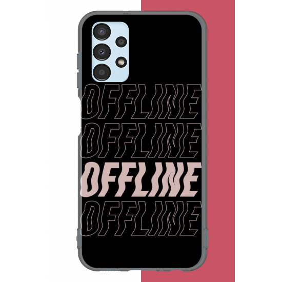 Samsung Galaxy A13 Uyumlu offline mod UV Baskılı Silikon Kılıf