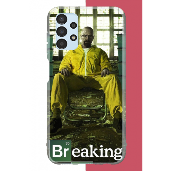 Samsung Galaxy A13 Uyumlu breaking bad UV Baskılı Silikon Kılıf