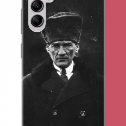 Samsung Galaxy A14 Uyumlu atatürk 2 UV Baskılı Silikon Kılıf