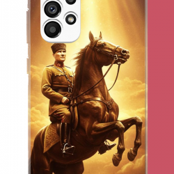 Samsung Galaxy A23 Uyumlu Atatürk5 UV Baskılı Silikon Kılıf