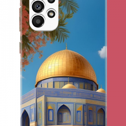 Samsung Galaxy A23 Uyumlu Kudüs3 UV Baskılı Silikon Kılıf