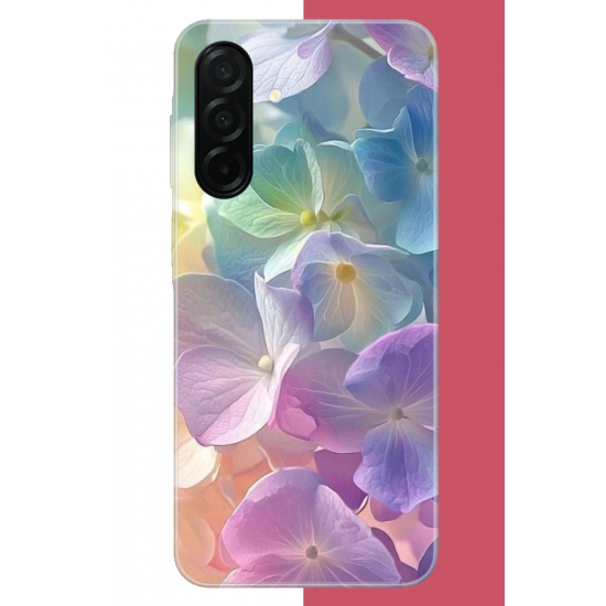 Samsung Galaxy A26 Uyumlu renkli çiçek2.jpeg UV Baskılı Silikon Kılıf