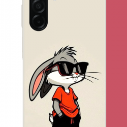 Samsung Galaxy A26 Uyumlu bugs bunny 1 UV Baskılı Silikon Kılıf