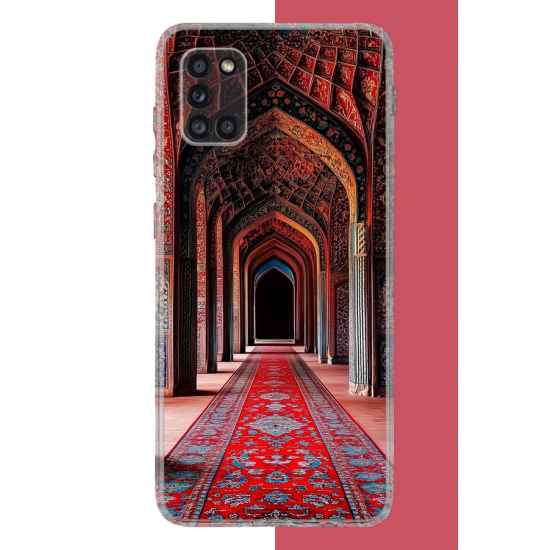 Samsung Galaxy A31 Uyumlu Osmanlı Mimarı UV Baskılı Silikon Kılıf