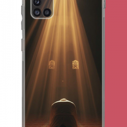 Samsung Galaxy A31 Uyumlu Huzur Dua UV Baskılı Silikon Kılıf