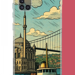 Samsung Galaxy A31 Uyumlu İstanbul UV Baskılı Silikon Kılıf