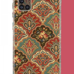 Samsung Galaxy A31 Uyumlu Çini Motif UV Baskılı Silikon Kılıf