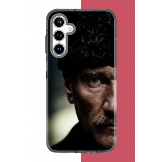 Samsung Galaxy A35 Uyumlu Atatürk4 UV Baskılı Silikon Kılıf Samsung Galaxy A35 Uyumlu Atatürk4 UV Baskılı Silikon Kılıf