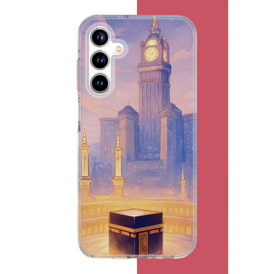 Samsung Galaxy A35 Uyumlu Kabe3 UV Baskılı Silikon Kılıf