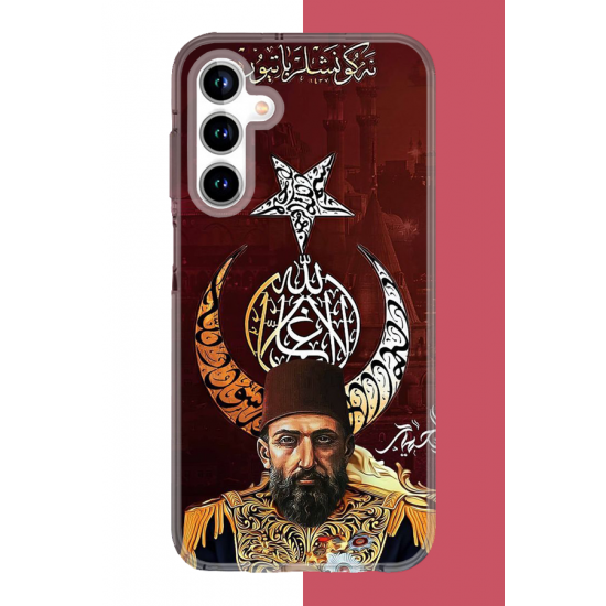 Samsung Galaxy A35 Uyumlu Abdulhamit UV Baskılı Silikon Kılıf Samsung Galaxy A35 Uyumlu Abdulhamit UV Baskılı Silikon Kılıf