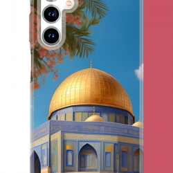 Samsung Galaxy A35 Uyumlu Kudüs3 UV Baskılı Silikon Kılıf