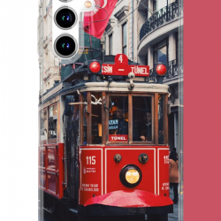 Samsung Galaxy A35 Uyumlu Taksim1 UV Baskılı Silikon Kılıf