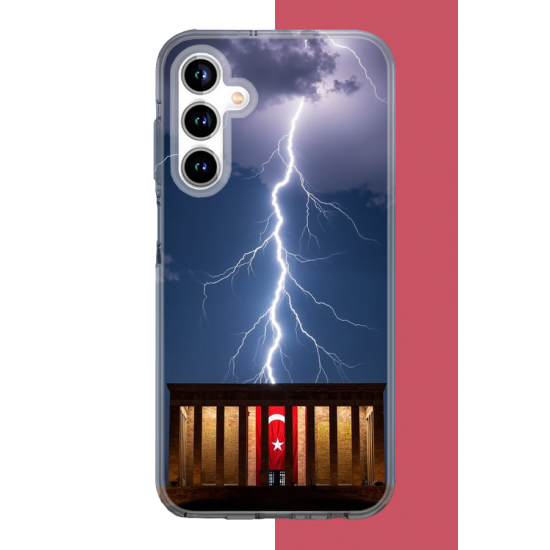 Samsung Galaxy A35 Uyumlu Anıtkabir UV Baskılı Silikon Kılıf