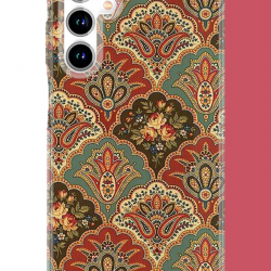Samsung Galaxy A35 Uyumlu Çini Motif UV Baskılı Silikon Kılıf