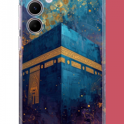 Samsung Galaxy A55 Uyumlu Kabe1 UV Baskılı Silikon Kılıf