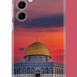 Samsung Galaxy A55 Uyumlu Kudüs4 UV Baskılı Silikon Kılıf