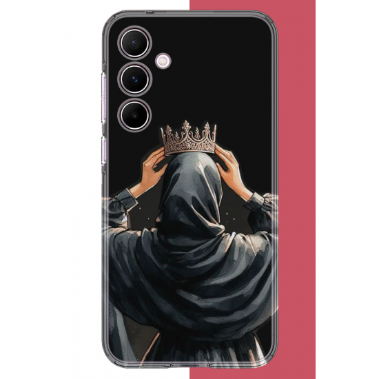 Samsung Galaxy A55 Uyumlu Taç UV Baskılı Silikon Kılıf Samsung Galaxy A55 Uyumlu Taç UV Baskılı Silikon Kılıf